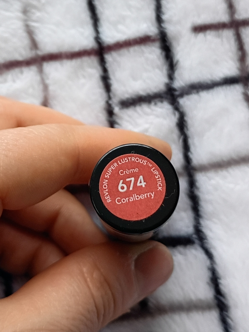 674 Coralberry Revlon Super Lustrous Creme Lipstick SEALED